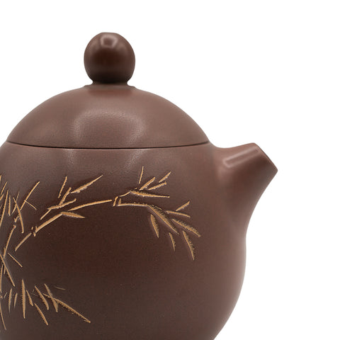 Tetera Pequeña Huevo de Dragón Nixing Arcilla Tao# 94526