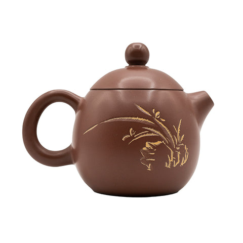 Small Dragon Egg Teapot Nixing Tao Clay # 94525