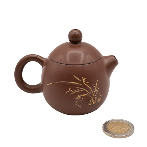 Petite théière œuf de dragon en argile Tao Nixing # 94525