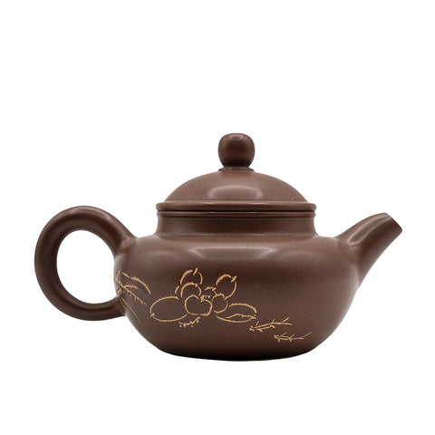 Small Fanggu Nixing Tao Clay Teapot # 94520