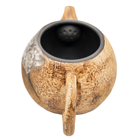 Auspicious Cloud Dragon Egg Teapot # 94417