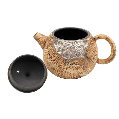 Auspicious Cloud Dragon Egg Teapot # 94417