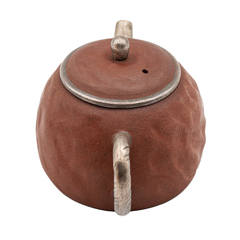 Théière ronde en argile rouge n° 94437