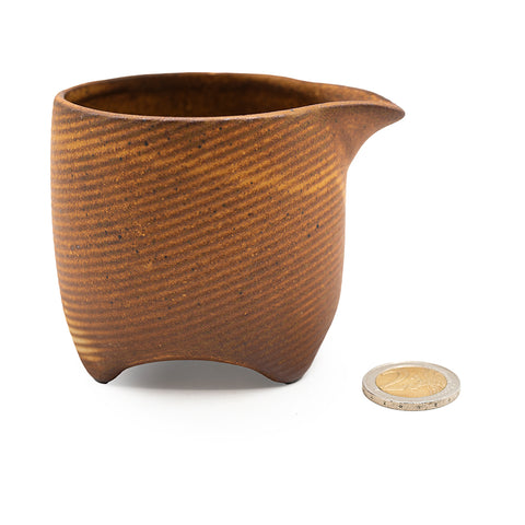 Pichet spirale jaune mat # 94445