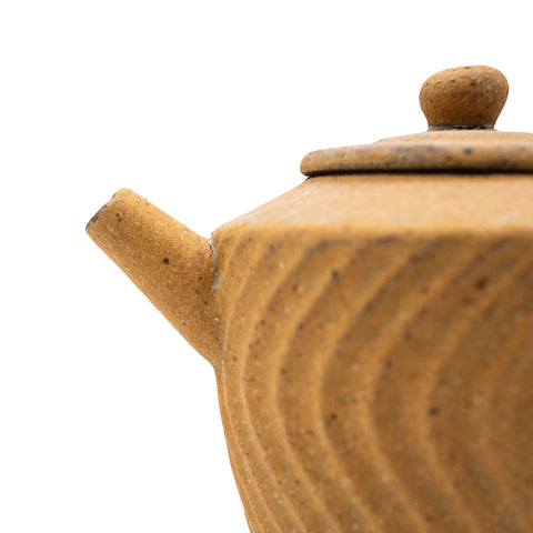 Théière spirale jaune mat # 94444