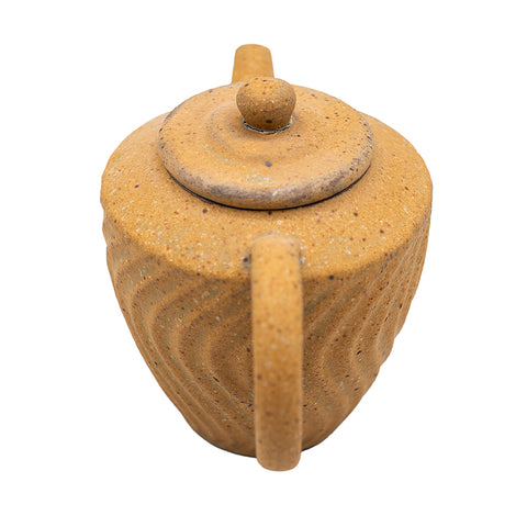 Théière spirale jaune mat # 94444