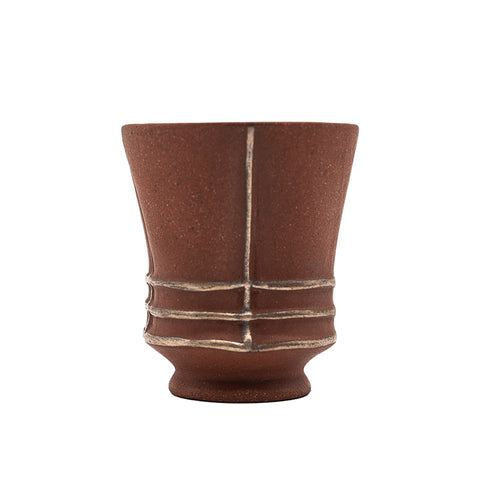 Taza de arcilla en forma de campana cónica # 94440