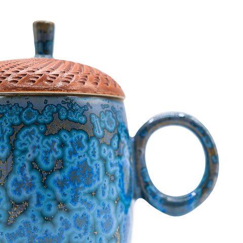 Hoge Blaaspuitvis Theepot # 94405