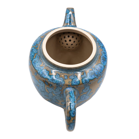 Jun Kiln Gesneden Theepot # 94407