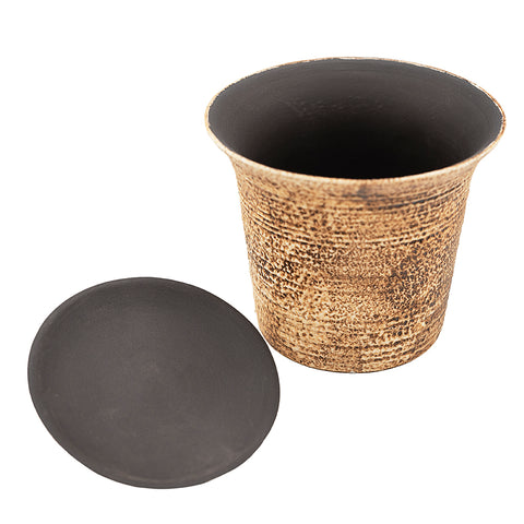 Gaiwan avec couvercle en corne d'argent orné d'un dragon # 94409