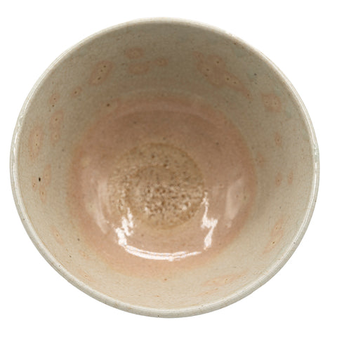 Met de hand beschilderde Matcha Chawan met pruimenbloesemmotief # 94763