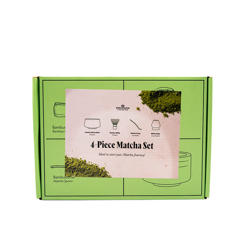 Glass Matcha Starter Set – 4-Piece Kit # 94687