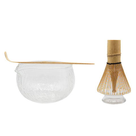 Glass Matcha Starter Set – 4-Piece Kit # 94687