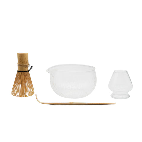 Glass Matcha Starter Set – 4-Piece Kit # 94687