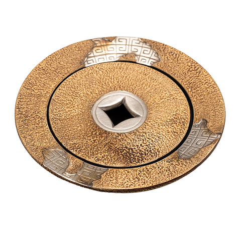 Bol de rinçage avec motif de pièce et motif en clé # 94416