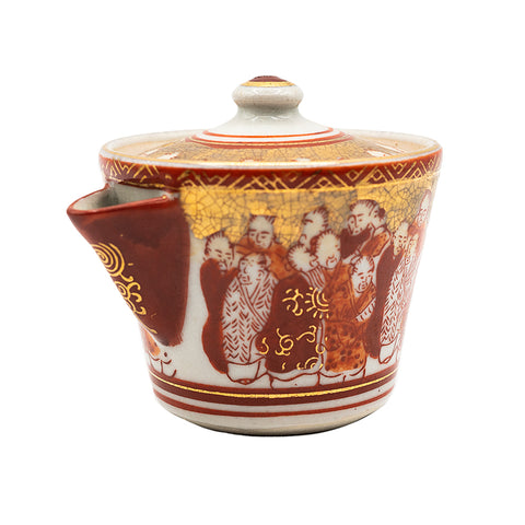 Set of antique teaware # 17399, porcelain (siboridashi 110 ml, 4 cup 30 ml.)