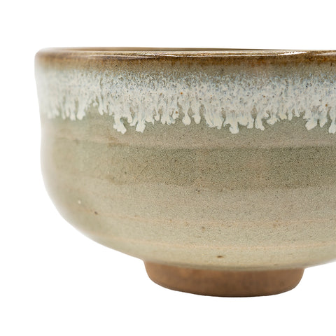 Earthy Green Chawan  # 95040