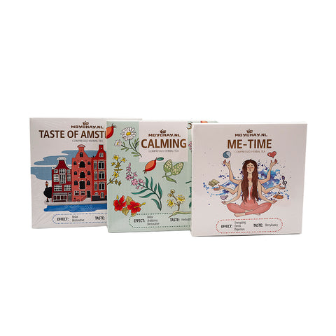 Coffret cadeau de tisanes – Ensemble de trois mélanges # 95048