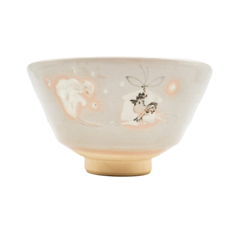 Hand-Painted Japanese Matcha Bowl # 95072