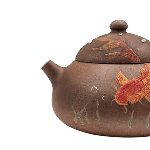 Yixing Teapot Koi Spirit # 95074