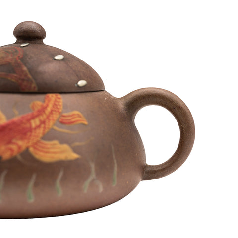 Yixing Teapot Koi Spirit # 95074