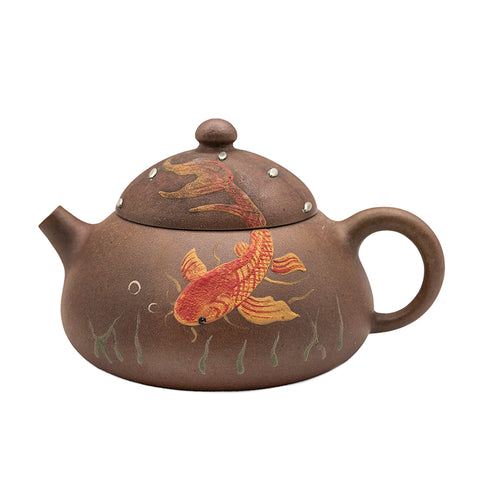 Yixing Teapot Koi Spirit # 95074