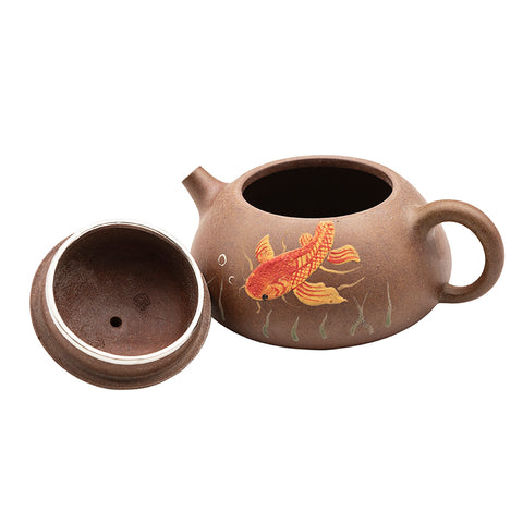 Yixing Teapot Koi Spirit # 95074