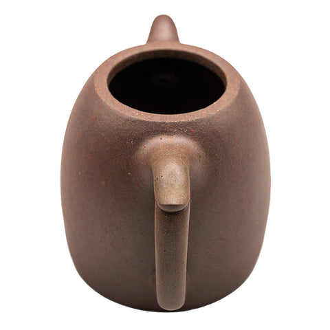 Woodfired Yixing Teapot Upright Form with Loop Lid # 95079