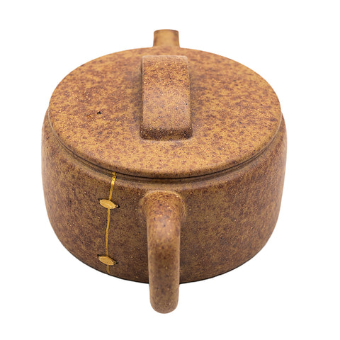 Woodfired Teapot with Riveted Kintsugi Lid # 95083