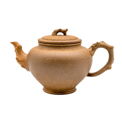 Yixing Duanni Teapot with Tree Branch Handle # 95088