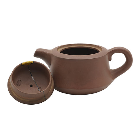 Yixing-Teekanne mit Kintsugi-Deckel Nr. 95094