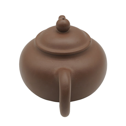 Yixing-Teekanne mit goldener Kintsugi-Reparatur Nr. 95096