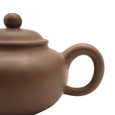 Yixing-Teekanne mit goldener Kintsugi-Reparatur Nr. 95096