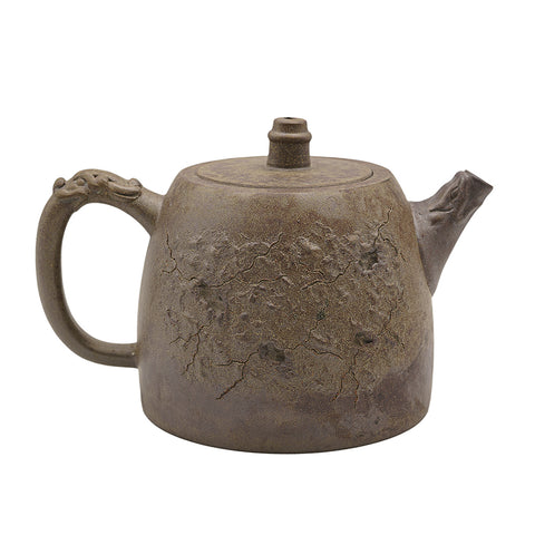 Woodfired Yixing Teapot with Laughing Buddha # 95100