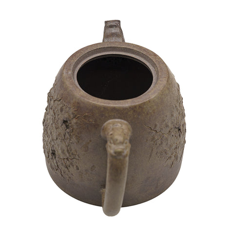 Woodfired Yixing Teapot with Laughing Buddha # 95100