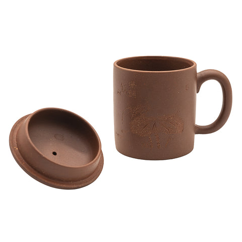 Yixing-Tasse mit Deckel Nr. 95112
