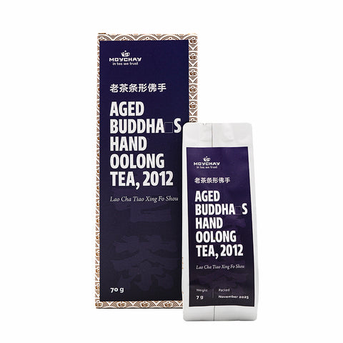 Aged Buddha’s Hand Oolong Tea, 2012 (Lao Cha Tiao Xing Fo Shou (2012))