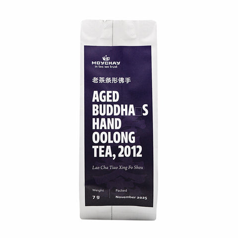 Aged Buddha’s Hand Oolong Tea, 2012 (Lao Cha Tiao Xing Fo Shou (2012))