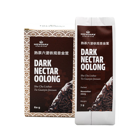 Dark Nectar Oolong (Shu Cha Liubao Tie Guanyin Jinxuan)