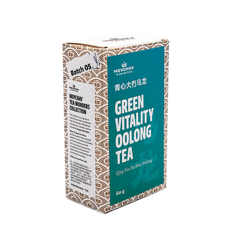 Grüner Vitalitäts-Oolong-Tee (Qing Xin Da Mao Wulong)