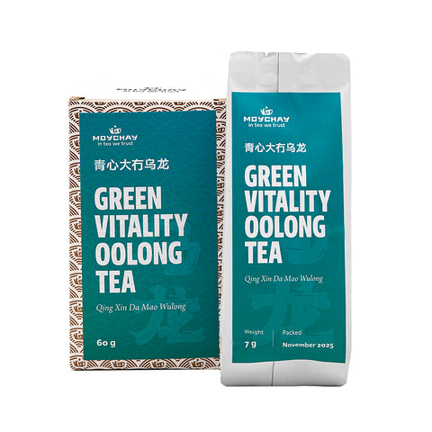 Grüner Vitalitäts-Oolong-Tee (Qing Xin Da Mao Wulong)