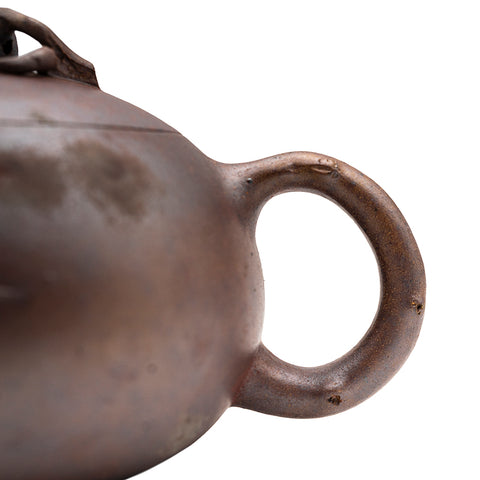 Immortal Peach Phoenix Singing yixing clay woodfired teapot # 95607