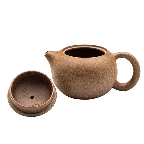 Frosted Xishi yixing clay woodfired teapot # 95611