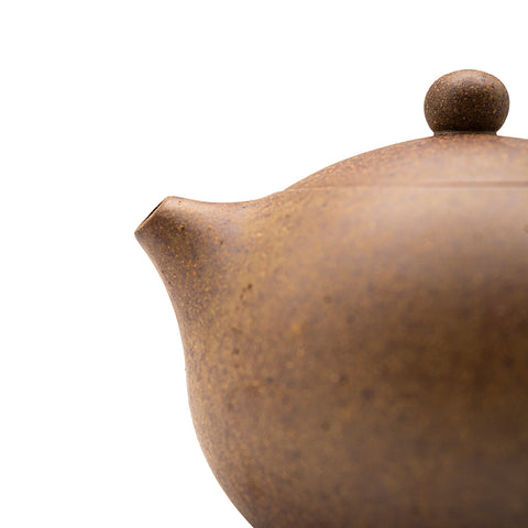 Frosted Xishi yixing clay woodfired teapot # 95611