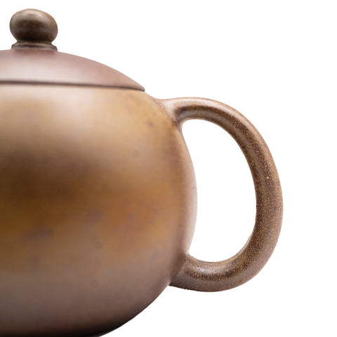 Short-mouth kiln-transformed Xishi yixing clay woodfired teapot # 95619