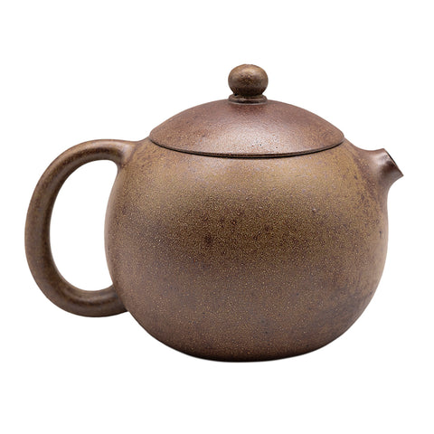 Short-mouth kiln-transformed Xishi yixing clay woodfired teapot # 95619