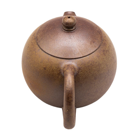 Short-mouth kiln-transformed Xishi yixing clay woodfired teapot # 95619