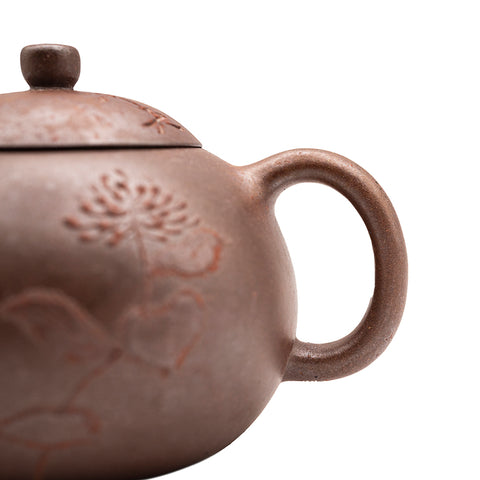 Peony Little Xi Shi yixing clay woodfired teapot # 95621