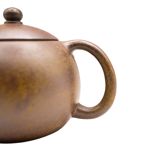 Short-mouth kiln-transformed Xishi yixing clay woodfired teapot # 94773