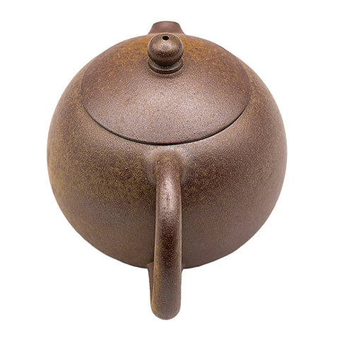 Short-mouth kiln-transformed Xishi yixing clay woodfired teapot # 94773